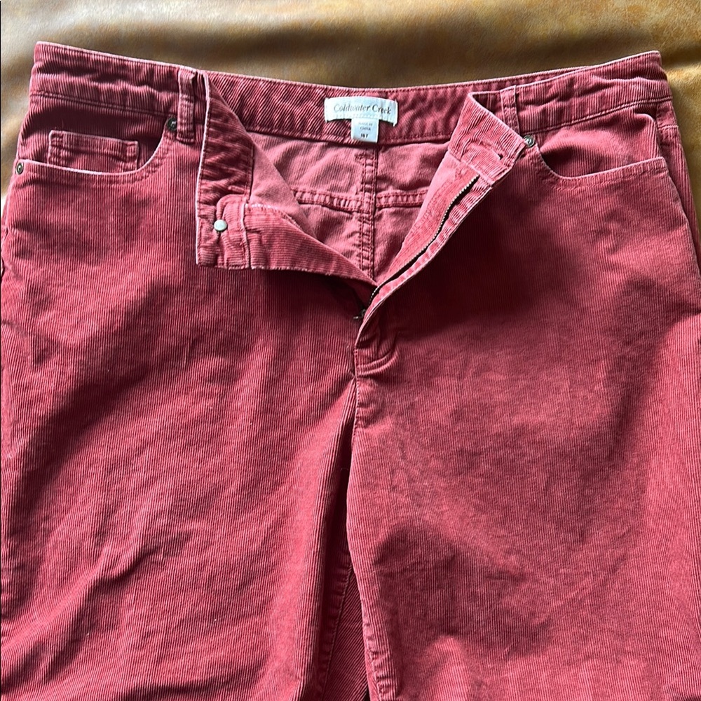 Coldwater Creek Stylish Red Pants